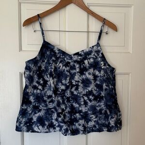 Gap cropped peplum tank women’s tall large